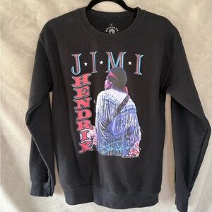 Authentic Original Black Jimi Hendrix Sweatshirt